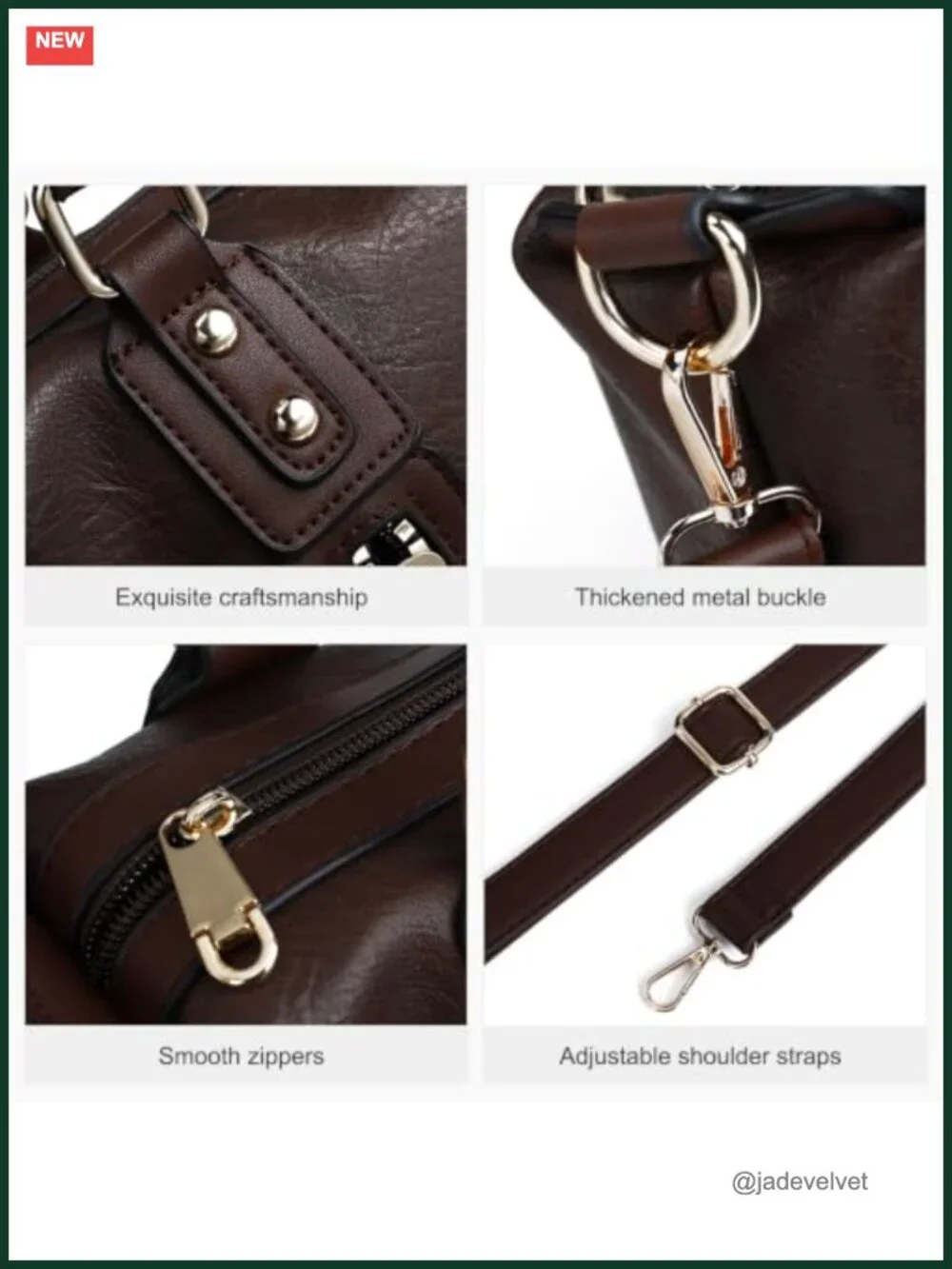 Large Hobo Satchel Purse for Women Shoulder Bags Vegan Leather
